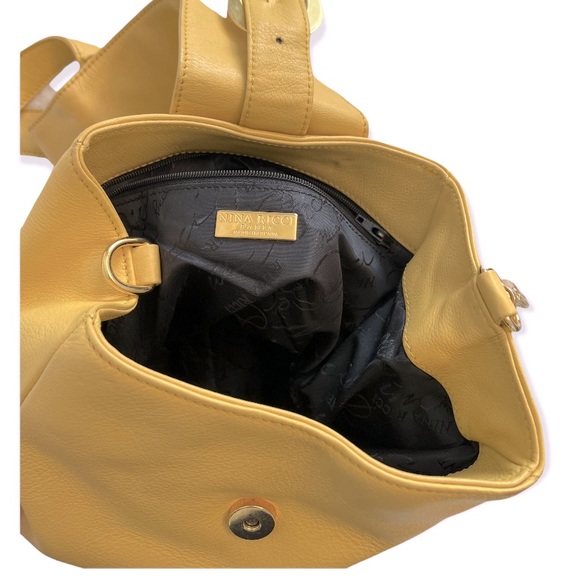 Genuine leather bag vintage NINA RICCI - Picture 4 of 6